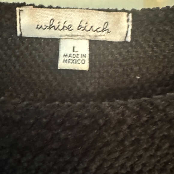 Black tunic with leopard print - Picture 3 of 3